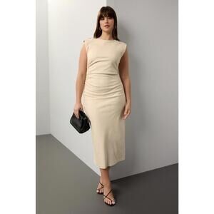 Modern Citizen Off-White Iman Dress Size XL